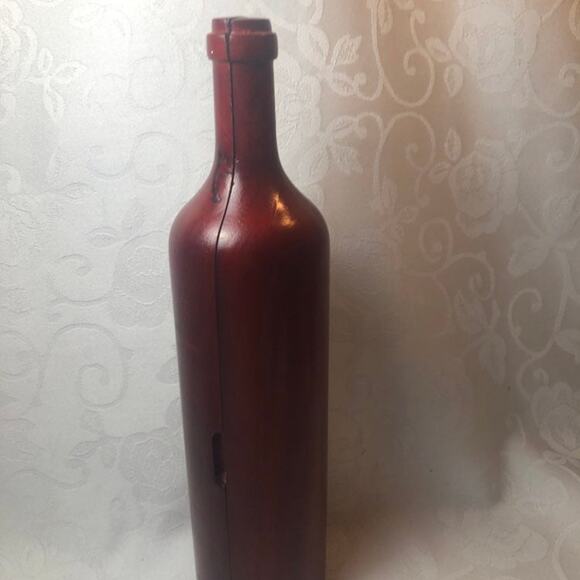 Wooden Wine Bar set - Picture 3 of 4